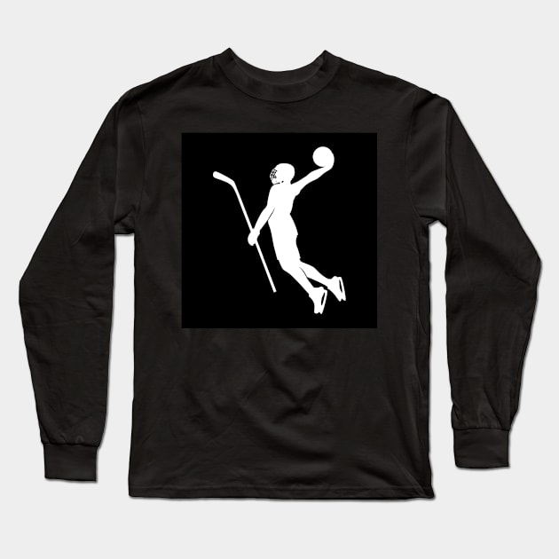 Bunch of Jerks "Jerkman" Black Design Long Sleeve T-Shirt by Kfabn